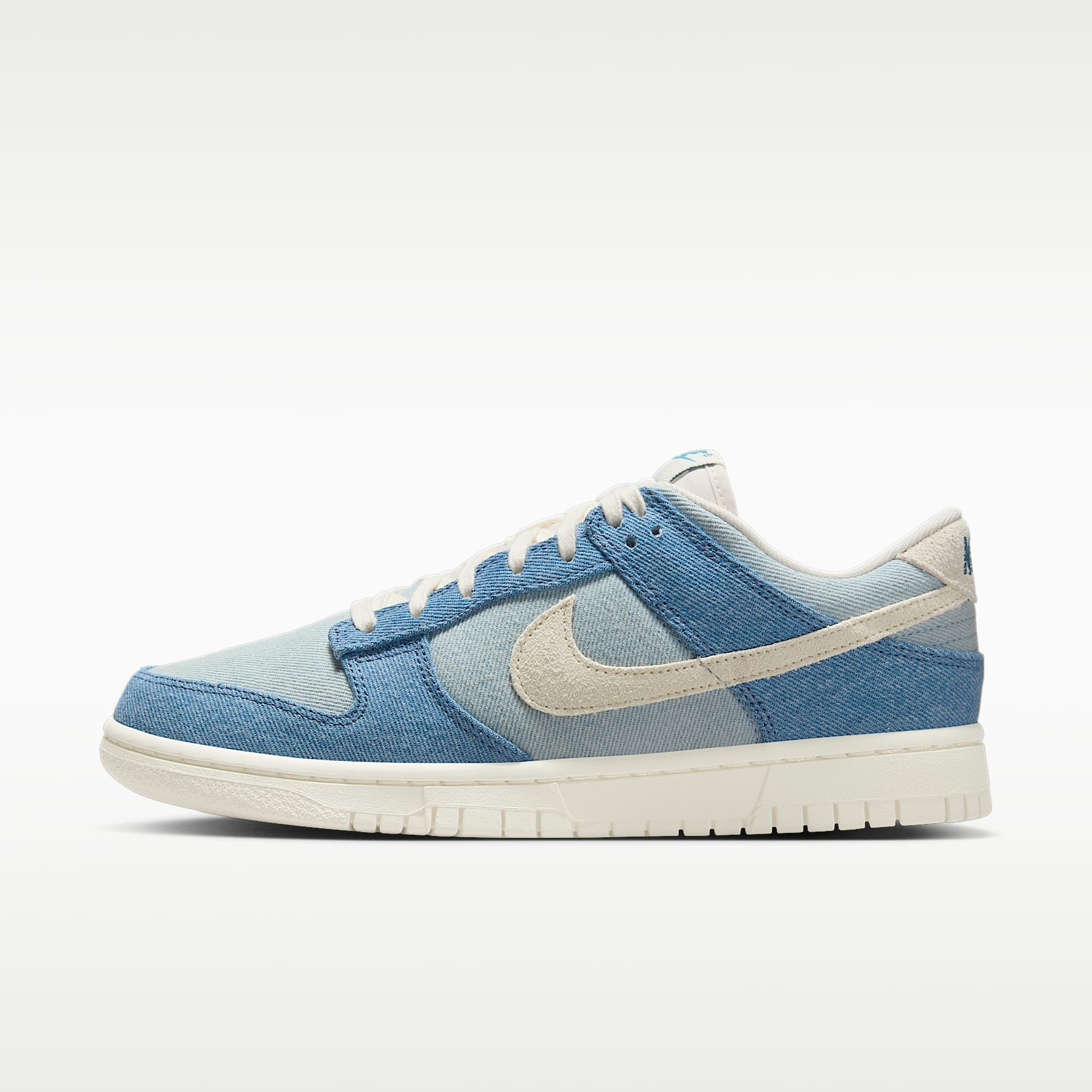 Nike Dunk Low 'Denim' Women's Shoes. Nike ID